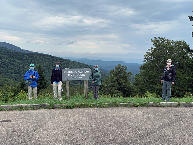 Group Birding at Ridge Junction by Aaron Steed